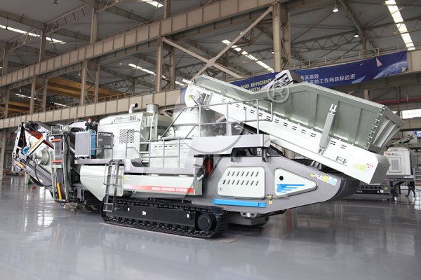 移动破碎筛分机 移动破碎筛分机